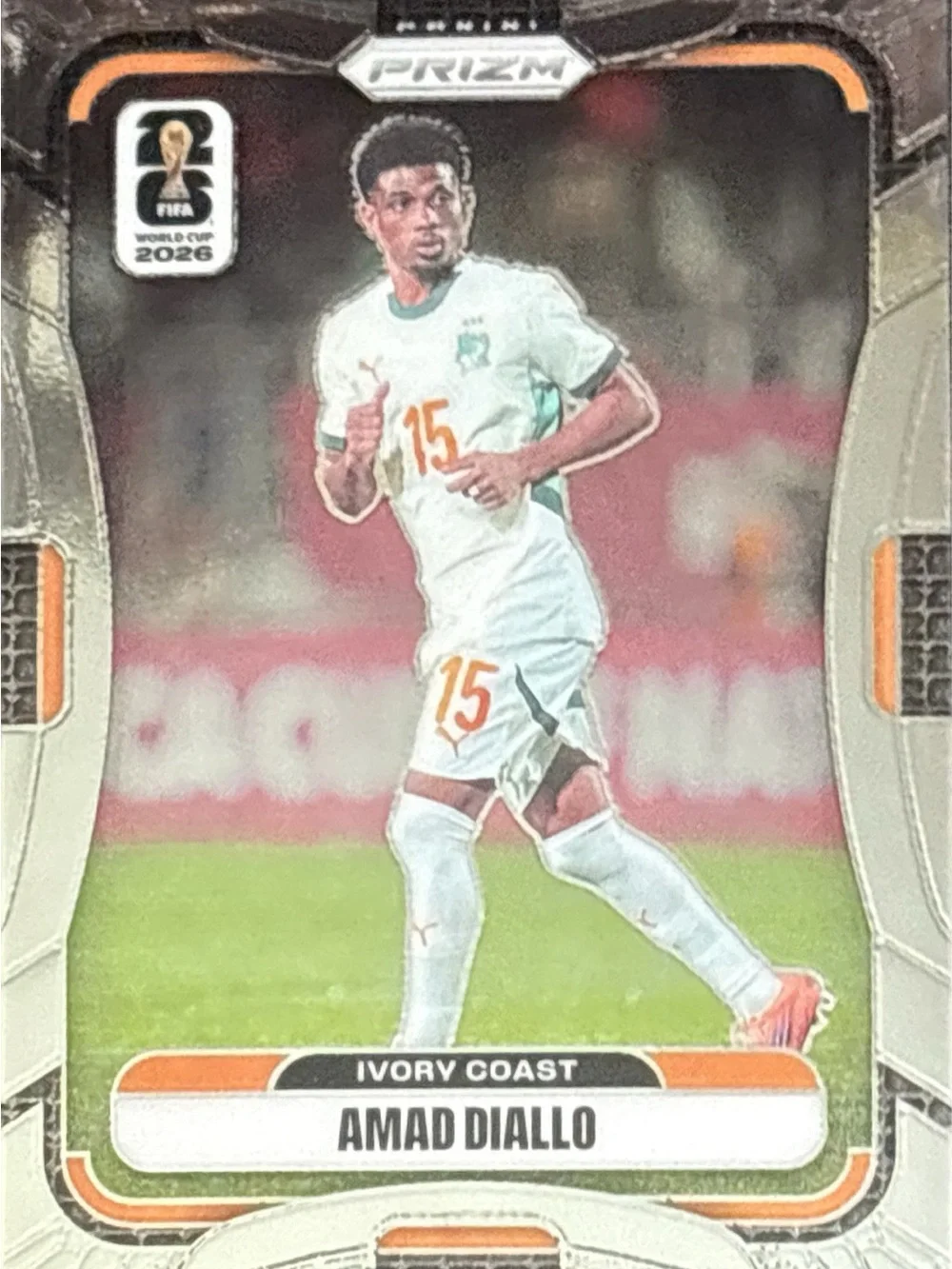 Panini Prizm Ivory Coast Amad Diallo Soccer Card